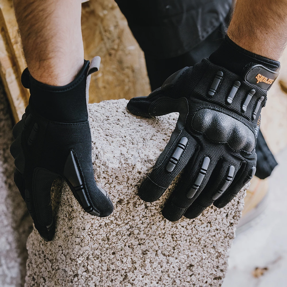 Toolstream Ltd | Scruffs Trade Shock Impact Gloves Black