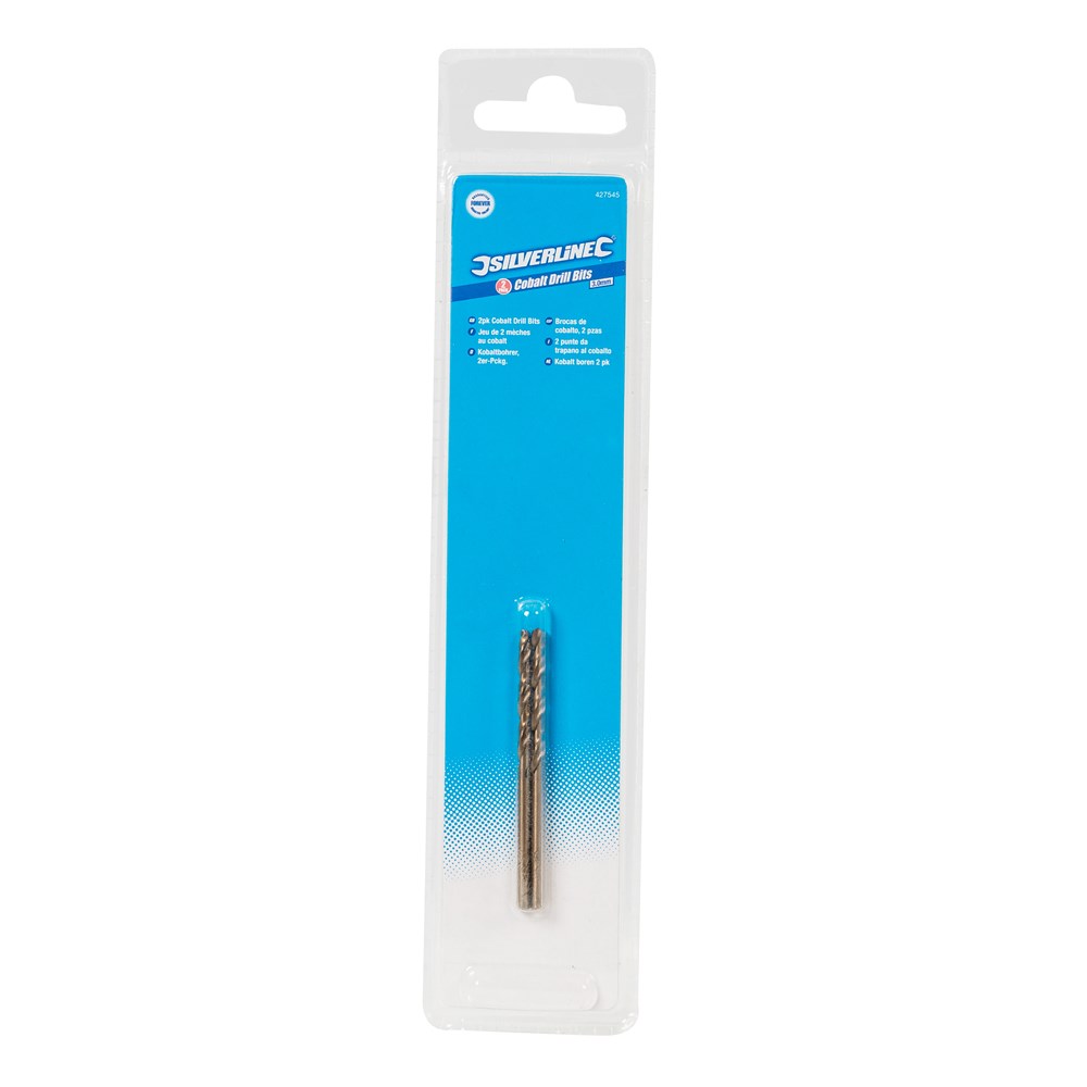 Toolstream Ltd Silverline Cobalt Drill Bits 2pk